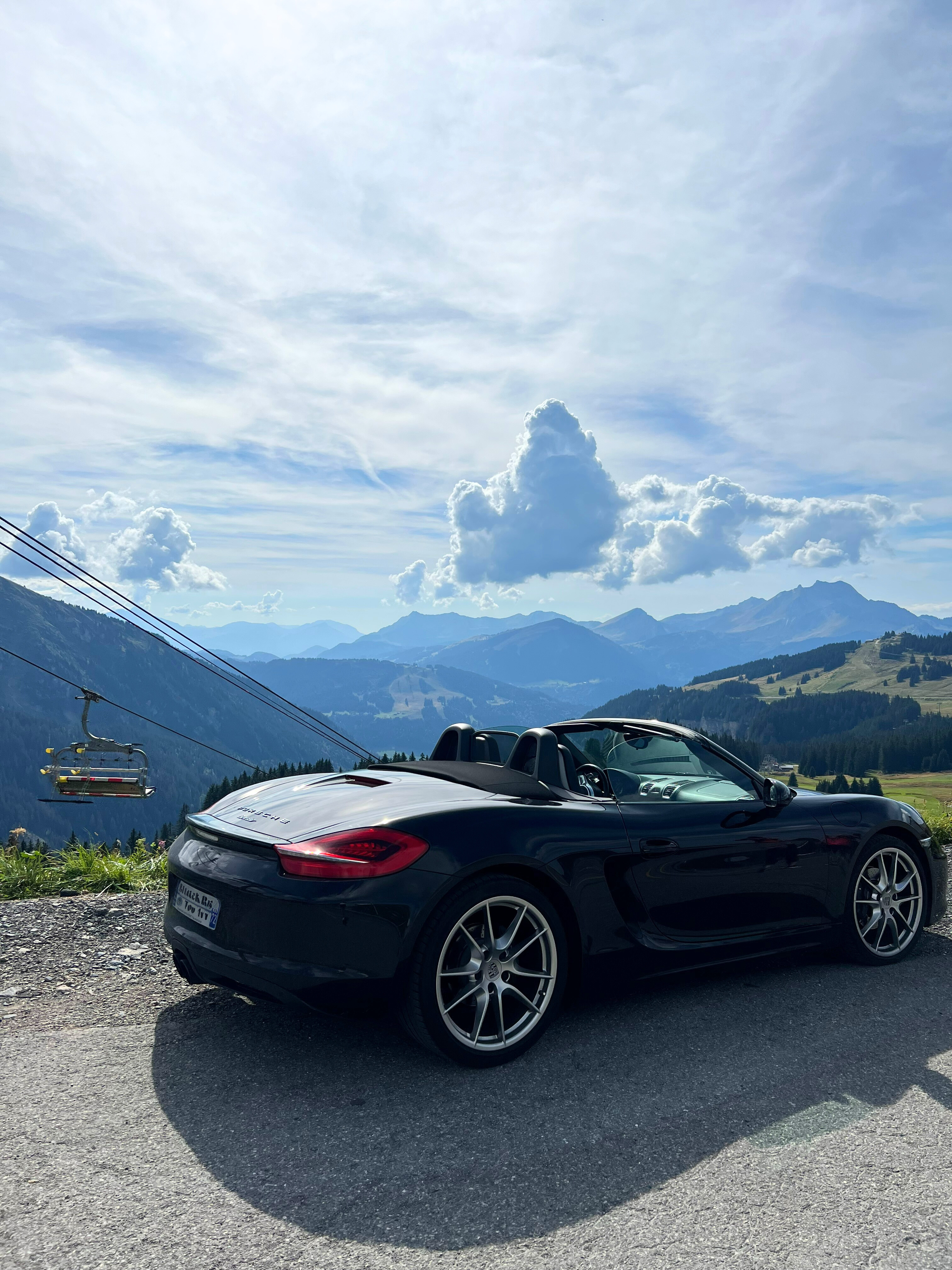 Journée découverte du Chablais Porsche Boxster 981